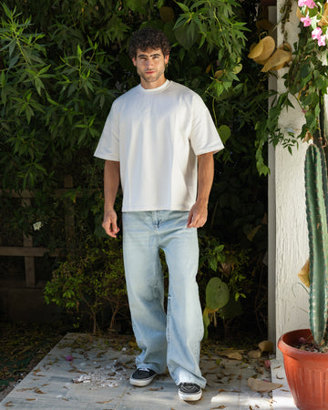 Unisex Super Baggy Snow Denim