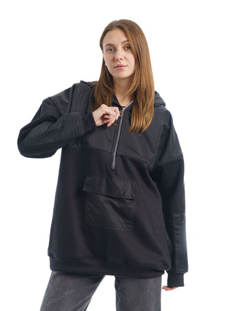 Double Black Hoodie