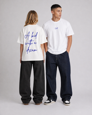 Kid With A Dream Tee in Off White