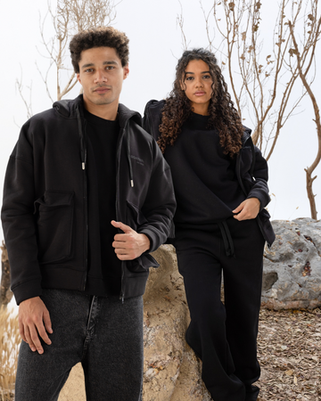 Cargo Jacket in Black