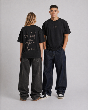 Kid With A Dream Tee in Black