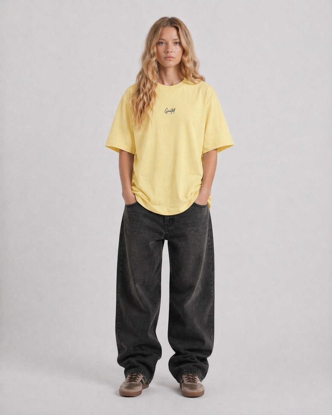 Kid With A Dream Tee in Butter Yellow