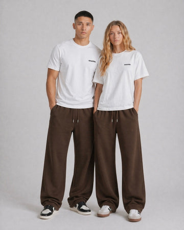 Sweatpants in Chocolate Brown