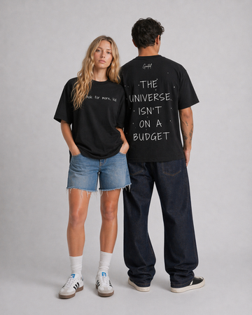 Ask For More Tee in Black