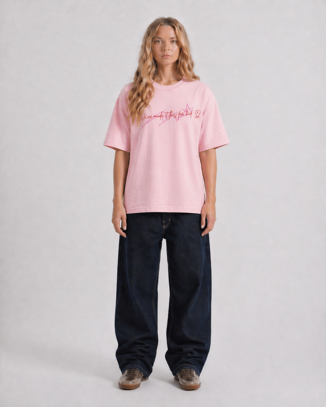 This Far Tee in Blush