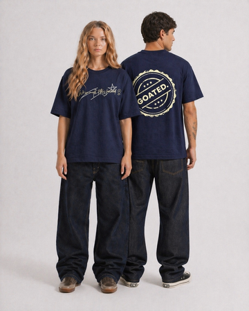 This Far Tee in Navy