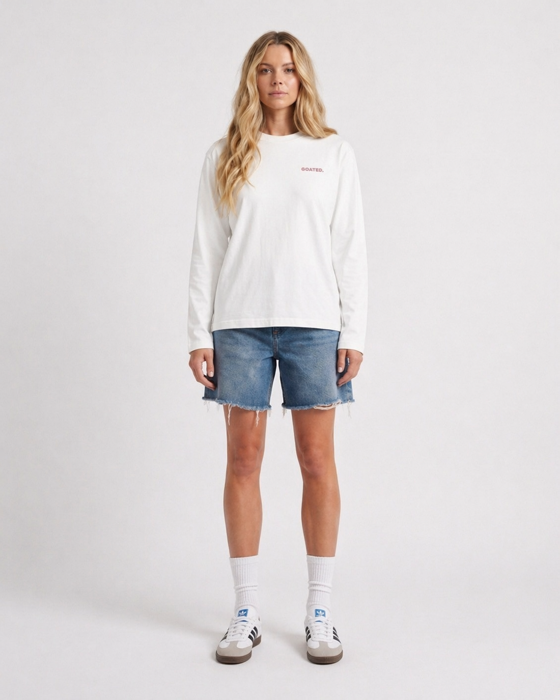 Delusional Tee in Off White