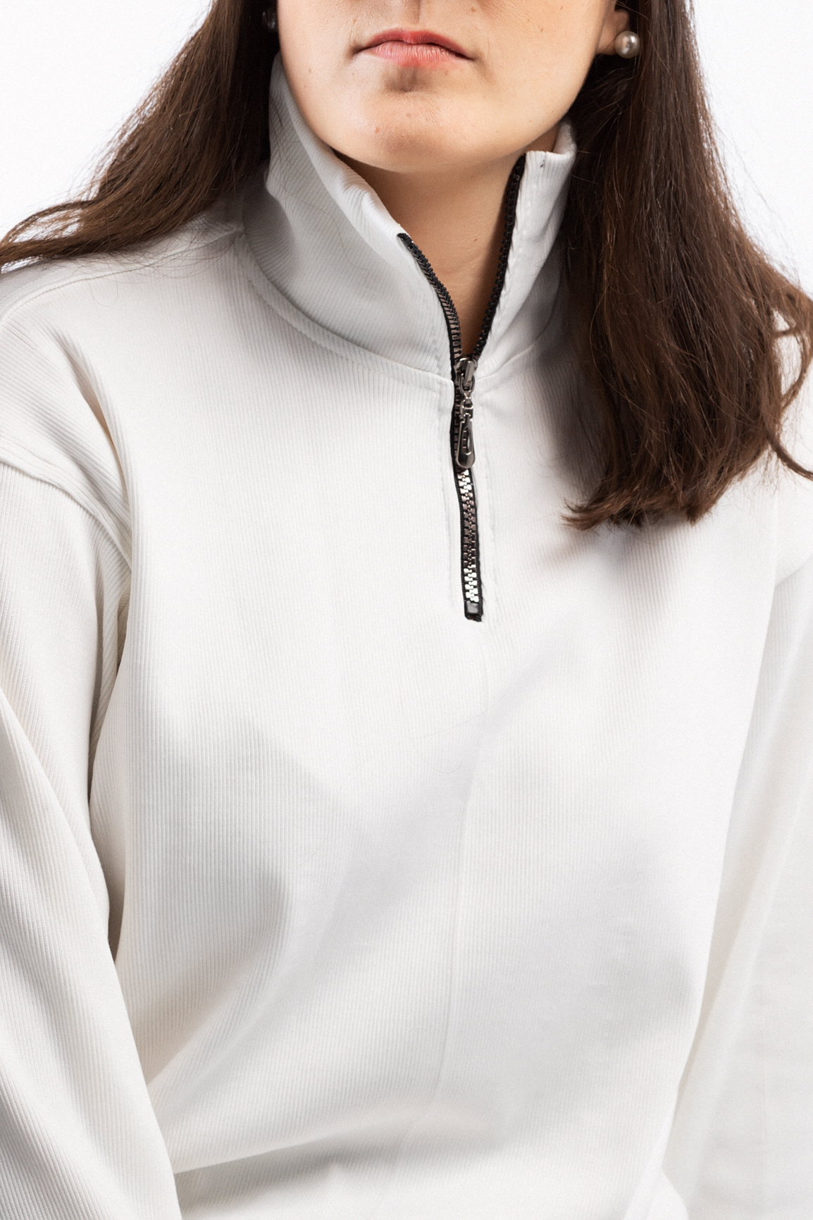 Quarter-Zip Signature Sweater